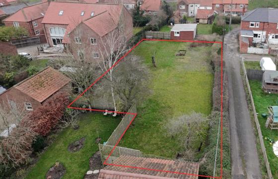 Plot with PP for sale in Bishop Wilton photo